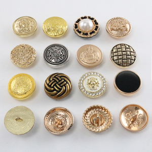 Bottoni Personalizzati con Logo Inciso in Ottone, Lega di Zinco, <span class=keywords><strong>Acciaio</strong></span> Inossidabile 12mm-17mm, Bottoni a Pressione in Metallo Ecologico Lavabile Dorato - Product Image 2