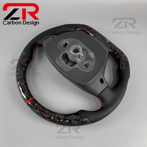 Volant en fibre de carbone forgé pour <span class=keywords><strong>Ford</strong></span> <span class=keywords><strong>Fiesta</strong></span> MK7 MK 7.5 <span class=keywords><strong>ST</strong></span>/<span class=keywords><strong>ST</strong></span> Line/<span class=keywords><strong>ST</strong></span> <span class=keywords><strong>200</strong></span>/Vignale/Active Style Racing - Product Image 3