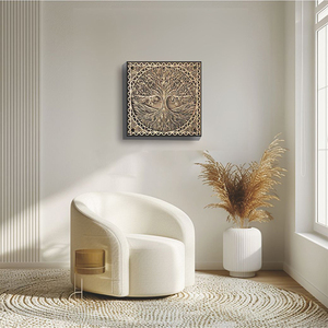 2025 Home <span class=keywords><strong>Mural</strong></span> Artisanat en <span class=keywords><strong>bois</strong></span> <span class=keywords><strong>Arbre</strong></span> <span class=keywords><strong>de</strong></span> <span class=keywords><strong>vie</strong></span> Tenture murale Fabricant Ventes directes - Product Image 2