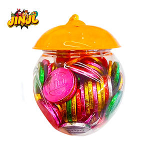 TikTok-inspired Best-selling Multicolored Coin-shaped <strong>Chocolates</strong>, Perfect for Afternoon Tea Coffee Breaks and <strong>Halloween</strong> - Product Image 3