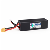 1500mAh 6S 22.8V 100C LiHV LiPo XT90 untuk Drone Balap Cinewhoop FPV 5 Inci dengan Daya Tahan 800 Siklus