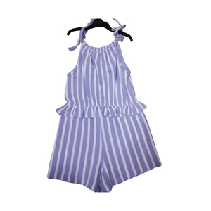 Combinaison d'été sans manches en tricot écologique respirant pour filles, longueur genou - Product Image 1