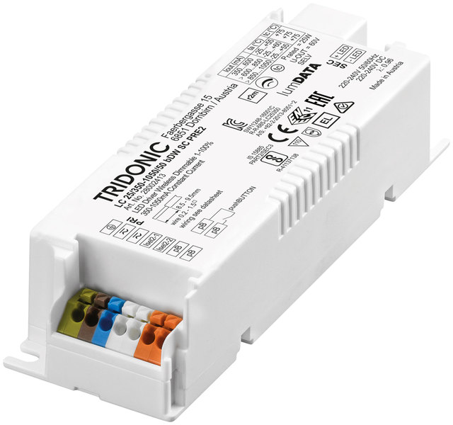Tridonic 25W LED Lighting Driver with Single Output 5-Year Warranty 17W 200-700MA One4all DALI DIMMING Plastic