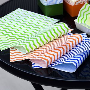 Custom New Packaged <b>Greaseproof</b> Waterproof PE <b>Paper</b> Pallet Fried Food Plate Liner Food Wrapping Sheets for Cake Bread Cookie - Product Image 2