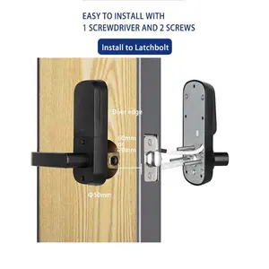 WiFi Smart Lock Digital Door Locks Smartlock Door Bluetooth Digital Keyless Entry Smart Home Lock