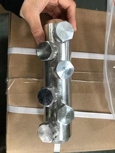 Connecteur à cisaillement, cosses de câble en alliage d'aluminium mécanique avec placage nickel et anneaux centraux pour système de mise à la terre - Product Image 1