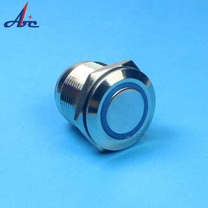 12mm 16mm 19mm 22mm 25mm 28mm 30mm Drucktastenschalter, Verriegelnd und Momentan, Beleuchtet, Wasserdicht - Product Image 5