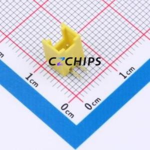 BX-HY2.0-2PWZ-Y Wire-to-Board Pin Header Bent Lead Through Hole,P=2mm Connector 1x2P 2mm Right Angle Insert HY - Product Image 1