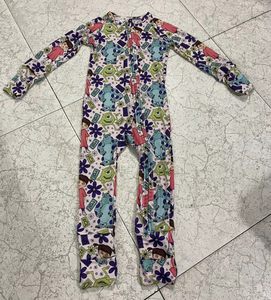 Phương Tây chắp vá in Hữu Cơ sợi tre dây kéo, tùy chỉnh-thực hiện cho mùa hè sử dụng, thích hợp cho 0-3 tháng tuổi - Product Image 5