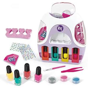 MILI New Kids DIY Beauty Set Toy Nail Design Set Nail Art Salon Toy con secador <span class=keywords><strong>de</strong></span> <span class=keywords><strong>uñas</strong></span> - Product Image 1