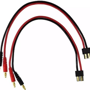 TRX Male Female To 4.0MM Banana Plug 14AWG <b>Charging</b> <b>Cable</b> Adapter Wire For B6AC RC Charger Plant Protection Drone - Product Image 4