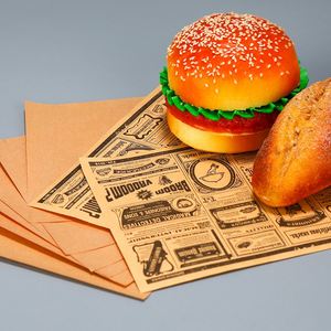 Papel de Envoltura Personalizado para Sushi, Shawarma, Sándwiches, Hamburguesas y Comida Rápida - Product Image 5