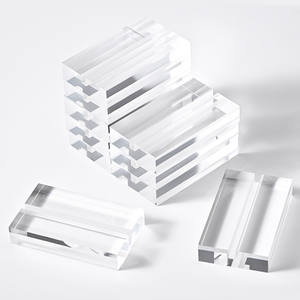 Exhibidores <span class=keywords><strong>de</strong></span> Acrílico Transparente para Tarjetas <span class=keywords><strong>de</strong></span> Lugar, Números <span class=keywords><strong>de</strong></span> Mesa, Porta Tarjetas Navideñas, Soporte para Letreros - Product Image 1