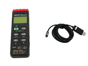 Termómetro Digital Portátil CENTER-309 (Tipo K/Cuatro Canales/Registrador de Datos/Interfaz para PC) CENTER309, <span class=keywords><strong>Precio</strong></span> de Fábrica - Product Image 5