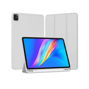 MRYES sıcak katlanır otomatik uyku tam kapak TPU PU deri iPad kılıfı Pro 9. 10. Nesil 10.2 10.5 11 12.9