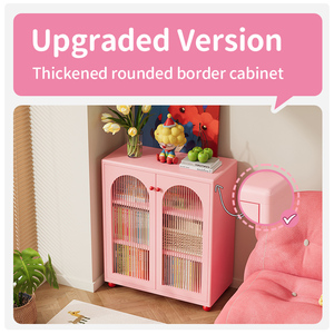 Mueble de Almacenamiento Moderno de Acero para el Hogar con Puerta de Vidrio Rayado para Esquinas sin Uso, Áreas de <span class=keywords><strong>Comedor</strong></span>, Maximiza el Espacio en Salas de Estar Pequeñas - Product Image 4
