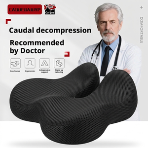 Coussin de siège ergonomique en <span class=keywords><strong>mousse</strong></span> à mémoire de forme <span class=keywords><strong>haute</strong></span> <span class=keywords><strong>densité</strong></span>, soutien en U <span class=keywords><strong>pour</strong></span> le coccyx, coussin orthopédique <span class=keywords><strong>pour</strong></span> siège de voiture ou chaise, idéal <span class=keywords><strong>pour</strong></span> les longues périodes assises - Product Image 5