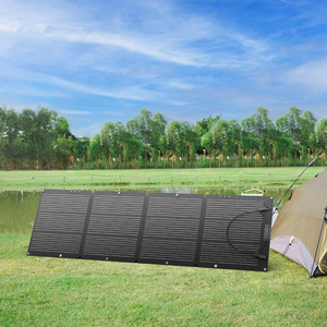 Powkey YT200 200W Portable <b>Foldable</b> <b>Solar</b> Camping Charger - Product Image 2
