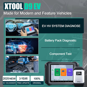 เครื่องมือ XTOOL D9EV สำหรับยานยนต์พลังงานไฟฟ้า สำหรับแบตเตอรี่รถยนต์ Byd&Tesla ระบบโทโพโลยีชุดแบตเตอรี่รถยนต์ - Product Image 2