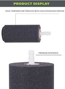 Bolha de ar de aquário, alta qualidade, equipado com ventosas, pedra de ar para tanque de peixes - Product Image 6