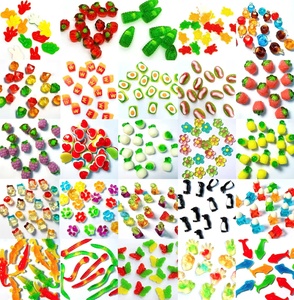 Les grossistes en bonbons vendent des bonbons gélifiés halal en vrac, de formes variées, doux et moelleux, sous marque privée. - Product Image 2