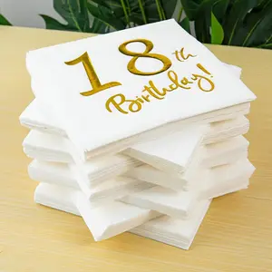Party Napkin Manufacturers Directly Supply All Kinds Of Customized Napkins Paper