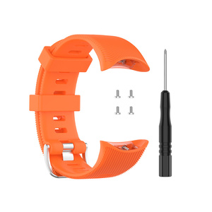 Bracelet de remplacement sport en silicone souple pour <span class=keywords><strong>montre</strong></span> connectée <span class=keywords><strong>Garmin</strong></span> <span class=keywords><strong>Forerunner</strong></span> <span class=keywords><strong>45</strong></span> 45S, bracelet de fitness - Product Image 3