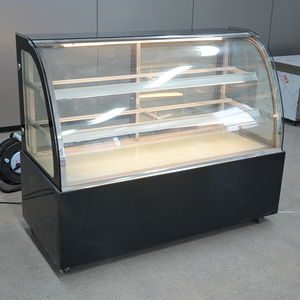 Siêu thị tủ lạnh bánh hiển thị tủ lạnh tủ bánh hiển thị mát cho món tráng miệng cửa hàng - Product Image 5