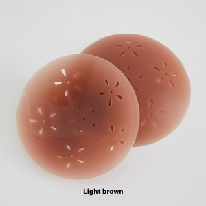 Coussinets d'allaitement en silicone en forme de fleur de 8cm améliorés du fabricant d'approvisionnement direct Couvre-mamelons invisibles imperméables sans couture - Product Image 4