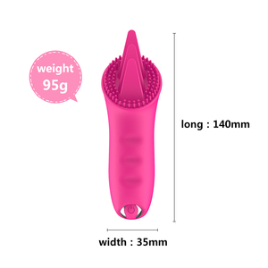 Profession elle tragbare hand gehaltene AV Mini Frau <span class=keywords><strong>Pussy</strong></span> Stimulator Vibrator Zunge <span class=keywords><strong>Licker</strong></span> Sexspielzeug - Product Image 4