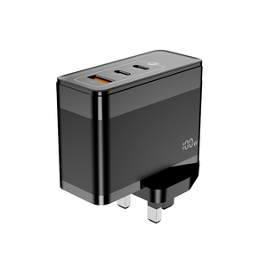 <span class=keywords><strong>Adaptador</strong></span> de cargador USB 100W QC 3,0 Carga rápida de 3 puertos para <span class=keywords><strong>iPhone</strong></span> 13/12/<span class=keywords><strong>11</strong></span> para Huawei P30/P50 Gan Material Protección OTP - Product Image 2