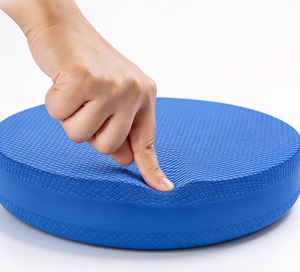 Tapis d'équilibre ovale en TPE pour yoga, équipement de fitness, exercice, massage, vente en gros, logo personnalisé, coussin premium, somatosensoriel - Product Image 5