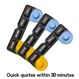 Tùy chỉnh Silicone bàn phím cho các thiết bị điện tử phù hợp kích thước/Hình dạng/màu sắc Tactile thông tin phản hồi điều khiển từ xa bàn phím không dây - Product Image 3