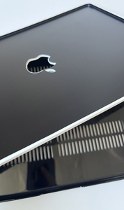 Ốp lưng máy tính xách tay bằng nhựa cứng giả da PU màu trắng Himalaya dành cho <span class=keywords><strong>MacBook</strong></span> Air <span class=keywords><strong>13</strong></span> inch, <span class=keywords><strong>13</strong></span>.6 inch, 15 inch, 15.3 inch, <span class=keywords><strong>Pro</strong></span> 14 inch, 16 inch, M4, M3 - Product Image 5