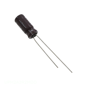 Manufacturer Channel UPM2A2R2MDD 2.2 uF CAP ALUM 2.2UF 20% 100V RADIAL Through Hole Capacitor - Product Image 1