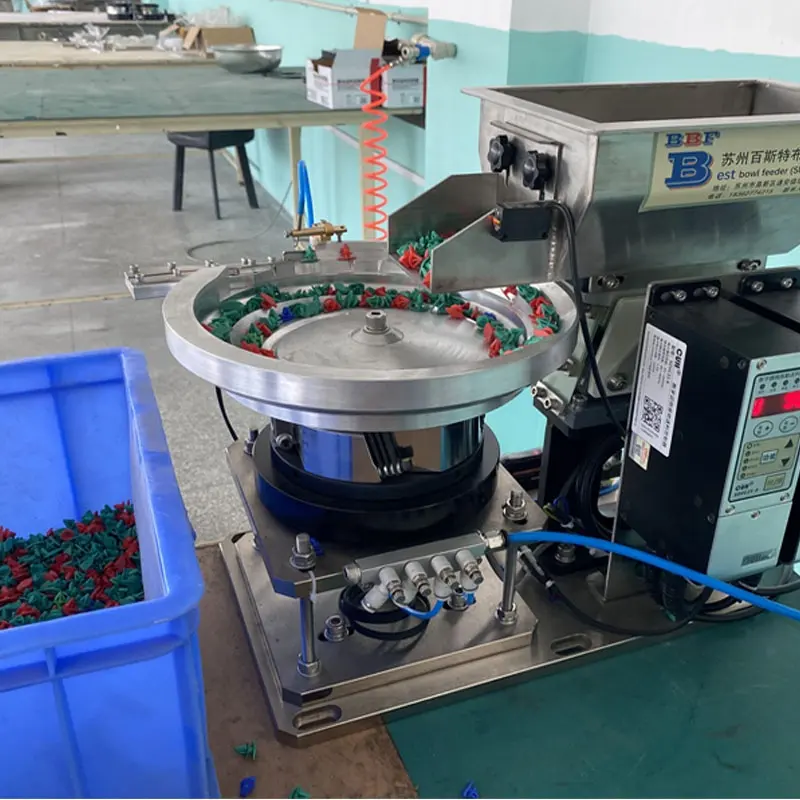 High quality linear vibrating parts feeder vibratory hopper bowl feeder for automatic machine