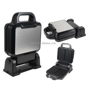 Aifa Gaufrier Rotatif Électrique Vertical en Acier Inoxydable à 4 Grilles et 180 Degrés avec Logo Personnalisé, pour Gaufres Épaisses, Omelettes, Roti et Pizzas - Product Image 5