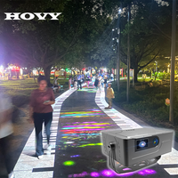 Système de projection interactive pour sols, jeux interactifs 3D pour stations de villégiature en plein air, événements interactifs sur le sol