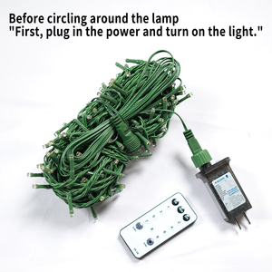 Christmas <b>Tree</b> <b>Lights</b> <b>LED</b> Color-Changing Remote Control 10-30m Indoor Romantic Holiday Decorations - Product Image 5