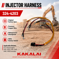 Faisceau de câblage d'excavatrice KAKALAI 324-4203, faisceau de câblage d'injecteur de carburant pour excavatrice CAT C7.1 320E 323E 329E