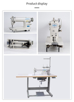 Machine à coudre industrielle à point droit haute vitesse JUKKY JK8700, équipement de couture professionnel pour la confection de vêtements