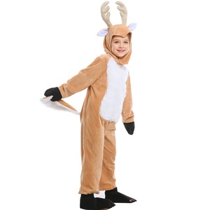 Hot Children 'S Day Halloween Cosplay Kerst Dier Elanden Rendier Kinderkostuums Mascotte Kostuum - Product Image 4