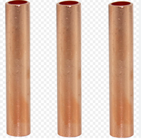 Tuyau en cuivre pas cher, 99% pur, tubes en cuivre nickelé de 1 pouce, 15 mm, 20 mm, 25 mm, tubes en cuivre, tubes en laiton de 3/8