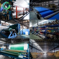 Bâche en PVC personnalisée résistante aux déchirures, tissu industriel, bâche de bateau, bâche en PVC pliable pour bateau gonflable