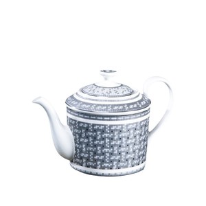 ชุดเครื่องครัวเซรามิคลายรถม้าสีเทาสุดหรู ชุดอาหารค่ำพอร์ซเลนสุดหรู - Product Image 5