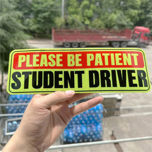 Autocollant magnétique publicitaire personnalisé pour voiture, logo d'entreprise, autocollant magnétique pour pare-chocs, panneau magnétique vierge pour voiture - Product Image 2