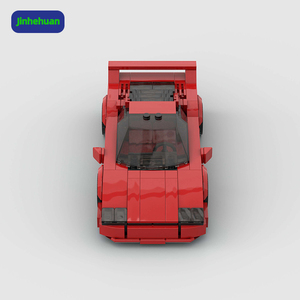 Superbe <span class=keywords><strong>Voiture</strong></span> <span class=keywords><strong>de</strong></span> Sport Rouge en Briques à Assembler – Jouet Modèle pour Filles – Cadeau Idéal – Kits <span class=keywords><strong>de</strong></span> Construction <span class=keywords><strong>de</strong></span> Voitures - Product Image 2