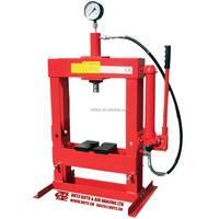 Presse d'atelier Portable HUTZ 10T presse hydraulique manuelle avec jauge SP10BS02 SP10BS02A presse hydraulique d'atelier