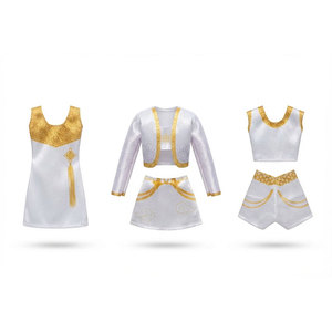 Superior 29cm <b>DIY</b> Golden Vinyl Doll Extra-Outfit Complete-Accessory Creative-Education Handmade Play Unisex Craft <b>Kit</b> - Product Image 3