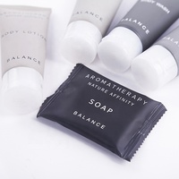 Ensemble d'équipements hôteliers de qualité supérieure Shampooing et revitalisant pour salle de bain pour articles de toilette et articles essentiels